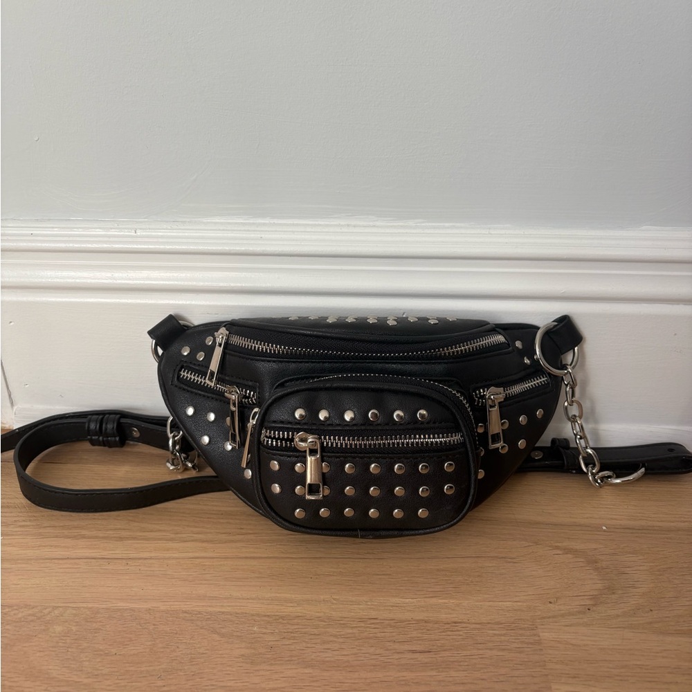 Black cross body bag